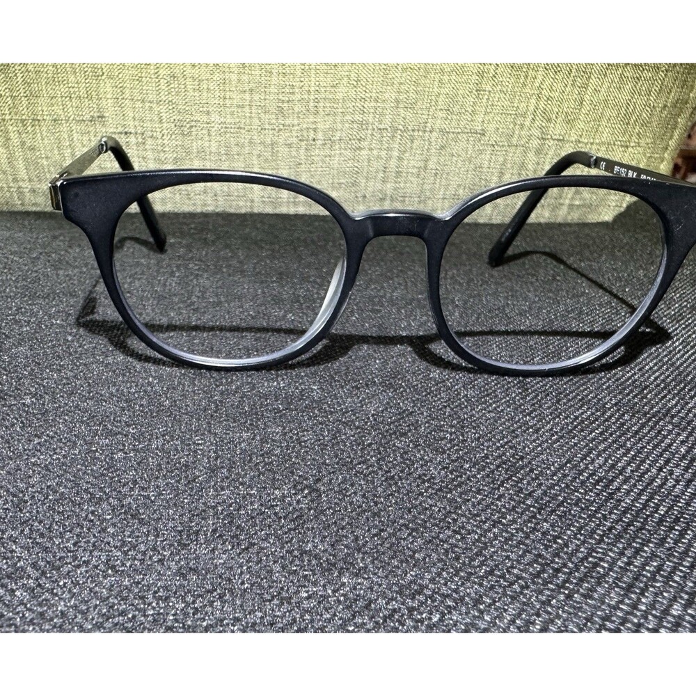 b.e bio eyes Myrtle BE152 BLK 50-19-143 Black Full Rim Eyeglass Frames